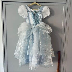 NWOT Disney Store Cinderella Princess Dress (5/6T)